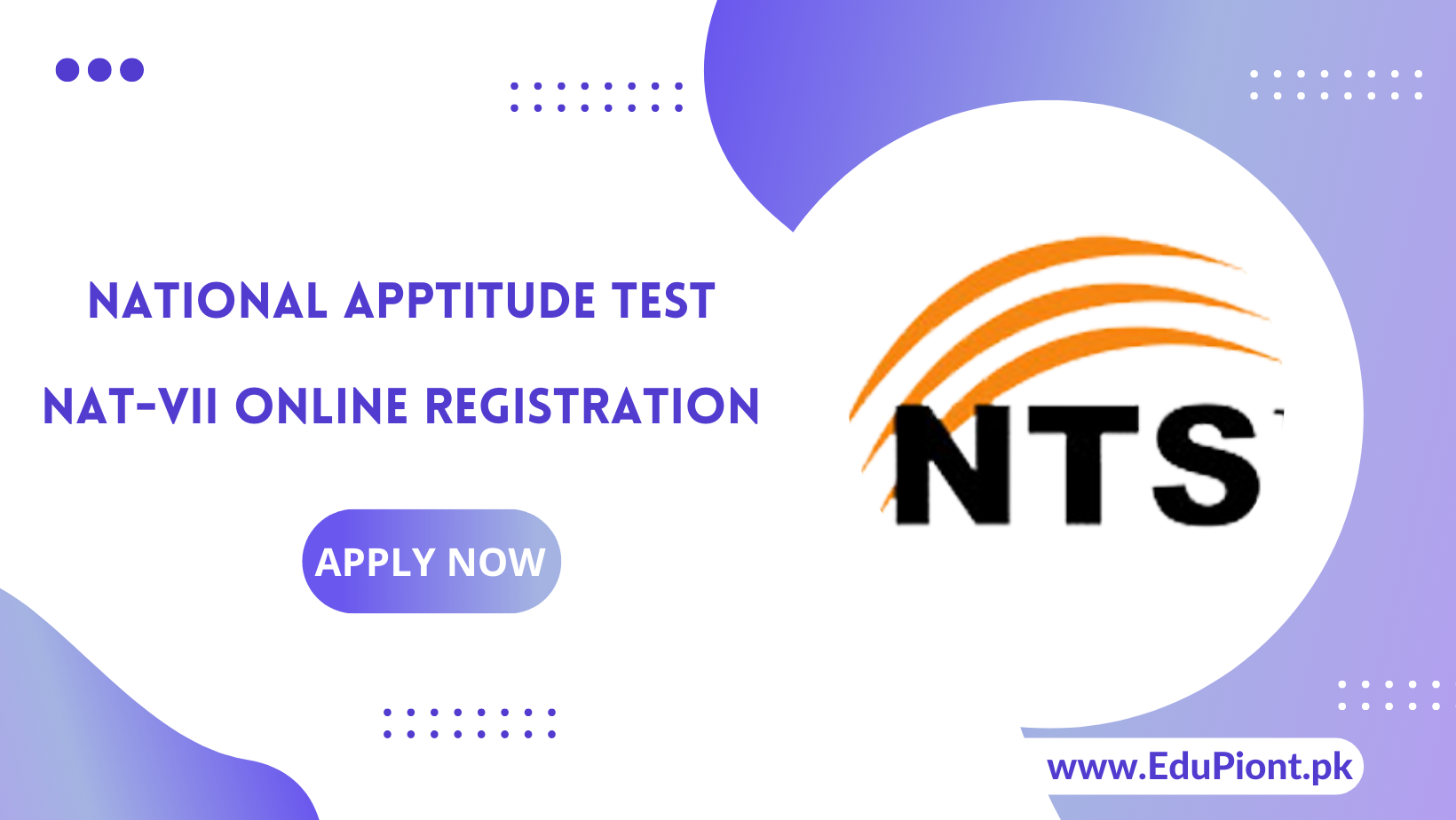 National Aptitude Test Online Registration